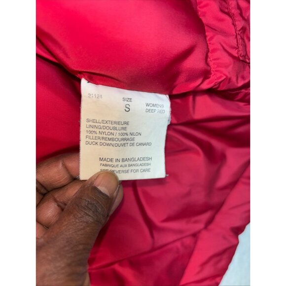 Woolrich Mens Red Puffer Vest Size M - Picture 14 of 16